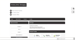 Desktop Screenshot of imobiliariazemaria.com